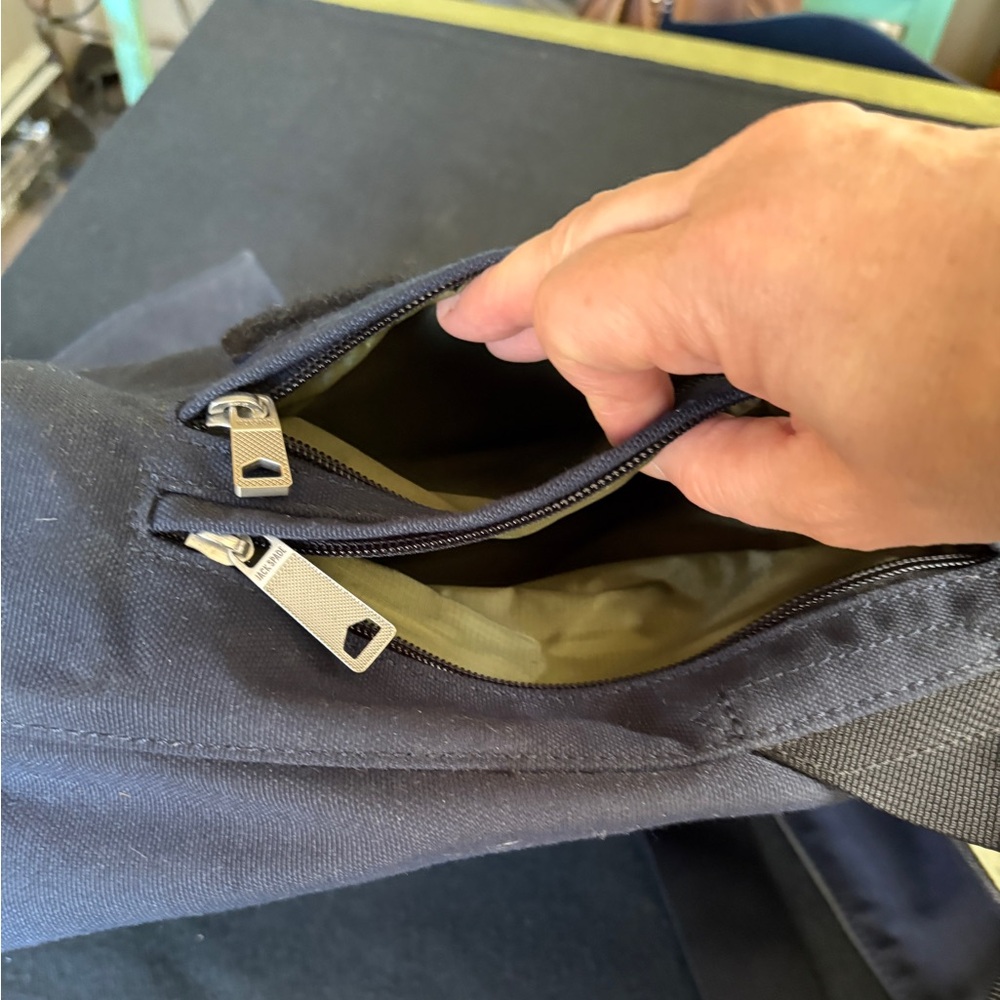 Jack Spade Greene St Canvas Messenger Bag - Picture 8 of 16
